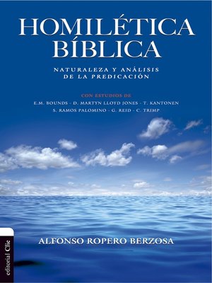 cover image of Homilética bíblica